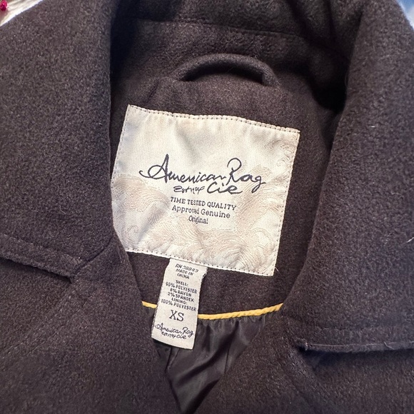 American Rag Black/ Dark Grey Double Breasted Jacket - Picture 11 of 11